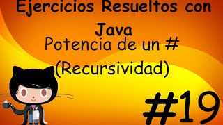 Potencia  Recursividad Resuelto con Java [upl. by Gaile]