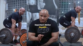 IMPORTANT ADVICE FOR DEADLIFT  DEADLIFT RIGHT POSTURE  MUKESH GAHLOT youtubevideos [upl. by Diao933]