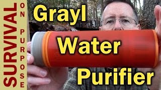 Grayl Water Filter Purifier Bottle  Clean Drinking Water Anywhere [upl. by Barbie]