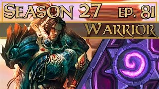 Hearthstone Kolento plays tempo warrior 81 [upl. by Faxon]