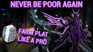 Easiest Platinum Farm│Titania Prime Fissure Build│Warframe 2023 [upl. by Ancelin]