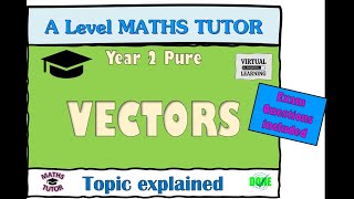 Maths A Level Year 2 Pure Vectors [upl. by Alair]