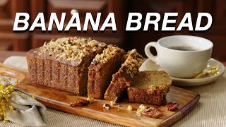 Ultimate Banana Nut Bread Recipe  No More Wasted Bananas [upl. by Meuse]