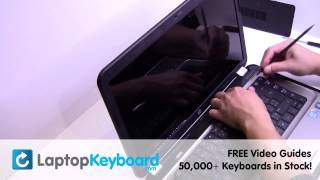 HP Pavilion G6 G4 Keyboard Installation Replacement Guide  Laptop Remove Replace Install [upl. by Enrika]