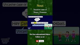 Noun  Vocative case of Noun  Pronoun  Concepts Examples  English Grammar  English shorts [upl. by Adnahsat774]