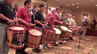 Warren Lee USARD 2011 Mass Drumming [upl. by Alisander]