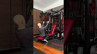 ULTIMATE HOME GYM  Biceps training on TYTAX motivation tytaxathome sports homegym legs [upl. by Bilat]