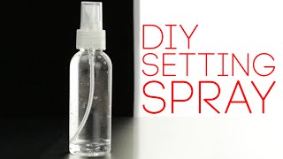 DIY Setting Spray [upl. by Falo]