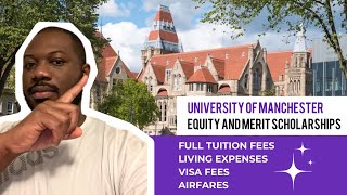 University of Manchester Equity and Merit Scholarships [upl. by Eronaele]