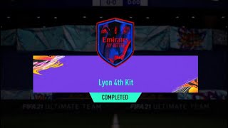 LYON 4TH KIT SBC CHEAPEST SOLUTION FIFA21 [upl. by Meta385]