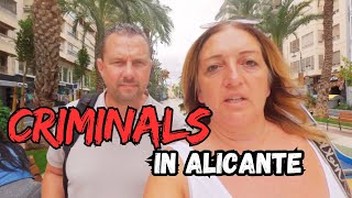 Feeling Like Criminals in Alicante Spain Motorhome Adventures [upl. by Niamor]