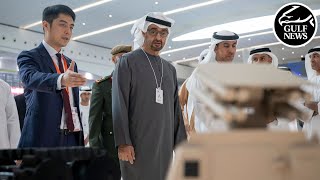 UAE President tours IDEX 2023 showcasing latest defence innovations [upl. by Barron]