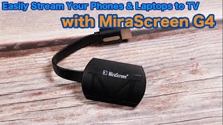 Easily Stream Your Phones amp Laptops to TV with the MiraScreen G4 [upl. by Abagail]