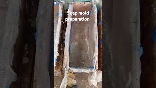 Soap mold preparation [upl. by Cirdet]