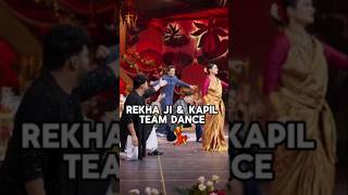 Rekha ji dance with Kapil team on thegreatindiankapilshow kapilsharma rekha bollywood tgiks [upl. by Innad]