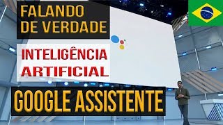 Google Assistente fazendo ligação SOZINHO  Google IO 2018 legendado PT [upl. by Rairb]