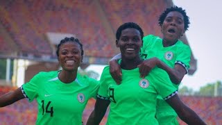 Falconets won 1st leg vs Burundi Women’s U20 World Cup qualifiers [upl. by Nanji232]