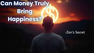 Money vs Happiness The Zen Truth You Need to Know [upl. by Eelaroc]