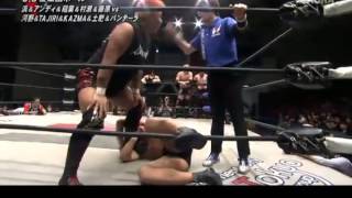 Ryota Hama Andy Wu Daiki Inaba Hiroki Murase amp Rionne Fujiwara vs Masayuki Kono TAJIRI KAZMA S [upl. by Novick]