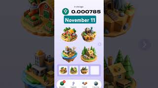 Vertus Daily Combo November 11 Daily puzzle November 11 [upl. by Dnomayd]