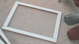 ASSEMBLING CANVAS PHOTO FRAME [upl. by Airlia]