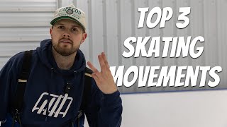 The 3 Most Important Skating Techniques For Hockey Goalies [upl. by Adnolohs]