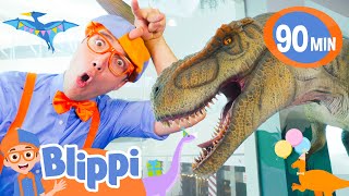 Blippi Is The Dinosaur Whisperer 🦖 Learn About Dinosaurs  Kids TV  Educational Videos for Kids [upl. by Ahsenal]