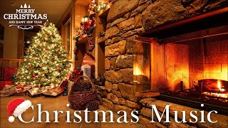 3 Hours of Christmas Music  Traditional Instrumental Christmas Songs Playlist  Christmas Fireplace [upl. by Bernie]