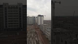 The city of Shymkent to expand construction of new houses new highrise buildings [upl. by Roid761]