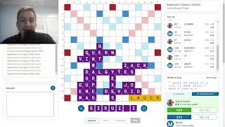 Scrabble game with commentary no356 [upl. by Drahsir134]