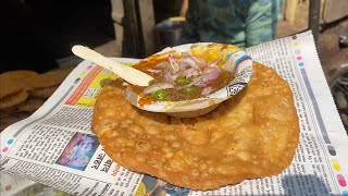 Famous Dal Pakwan of Gwalior  Sindhi Breakfast  Indian Street Food [upl. by Oflodur]