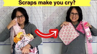 How To Organize Scrap Fabric  Pre Cut Your Srcraps [upl. by Eeznyl]