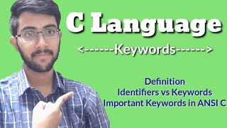 Keywords in C Language  Lecture 4  C Language in Telugu  Vamsi Bhavani [upl. by Bultman887]