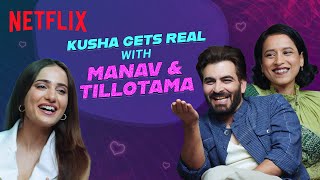 kushakapila5643 interviews Manav Kaul and Tillotama Shome Boyfriend on Rent 👀 [upl. by Sabah]