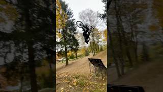 Backflip am Geisskopf mtb viral viralvideo backflip Geisskopf mountainbike bike downhill [upl. by Rednaskela139]