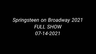 Bruce Springsteen  Thunder Road Springsteen on Broadway  Official Audio [upl. by Eiffe]