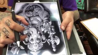 🖊️Cómo hacer stencil en iPad Proprocreate [upl. by Yeaton222]