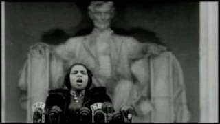 Marian Anderson Sings at Lincoln Memorial [upl. by Gettings232]