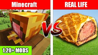 TOP 5 Food Mods in Minecraft YOU Need Forge amp Fabric 120 [upl. by Wanids]