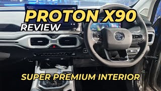 Proton X90 Flagship Interior Gila Premium [upl. by Liscomb]