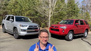 4Runner Battle 2021 4Runner SR5 vs Limited I compare and you decide [upl. by Itnaihc]