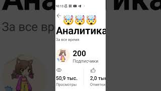 200 подписчиков 🤯🤯🤯🤯🤯❤️🎉🎉🎉 [upl. by Darla]