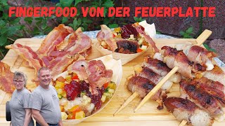 Schneller Fingerfood von der Feuerplatte [upl. by Sol902]