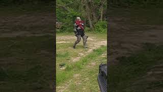 Shot the grenade on his chest acsairsoft noobday airsoft shorts [upl. by Audie]