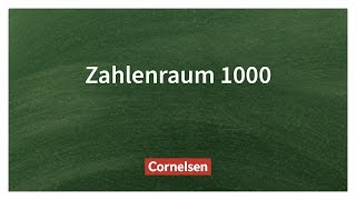 Den Zahlenraum 1000 Lesen und Legen – Einfach erklärt  Cornelsen Verlag Grundschule [upl. by Sanderson]