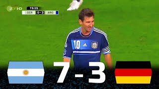 Argentina Destroying Germany In 2 Friendly Matches  2012 2014 Argentina vs Germany Highlights [upl. by Fiorenze828]