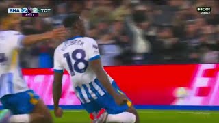 Amazing 🔥 Danny Welbeck Goal Brighton Vs Tottenham Hotspur 32 All Goals Analysis Highlights [upl. by Zednanref]