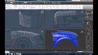 3DS Max spline modeling EASY Part 5 [upl. by Garrek]