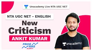 NTA UGC NET  New Criticism  English  AKS Rajveer  Unacademy [upl. by Ledarf]