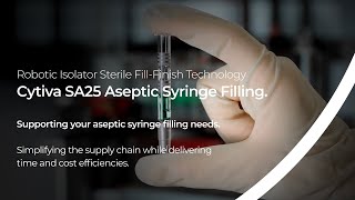 Robotic FillFinish Technology Supporting your aseptic syringe filling needs [upl. by Luing]